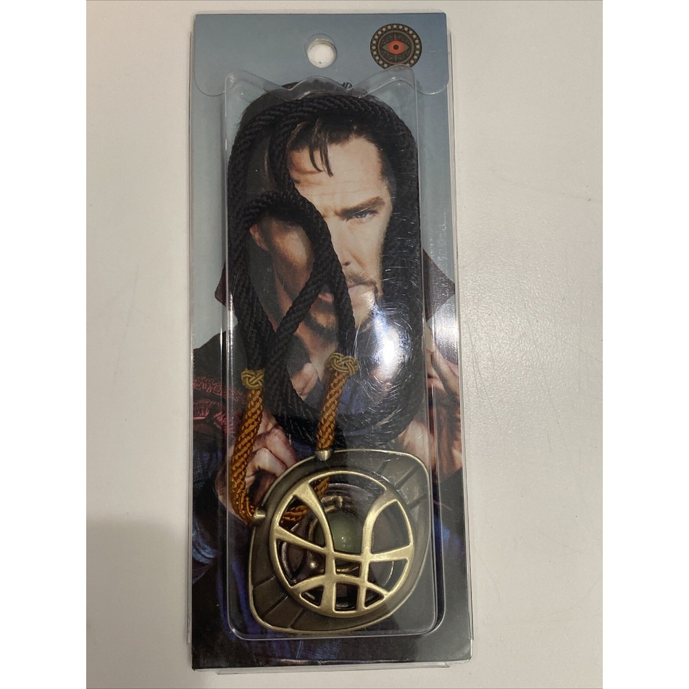 Marvel’s Doctor Strange Eye of Agamotto Infinity Stone Necklace 24” Cord - New